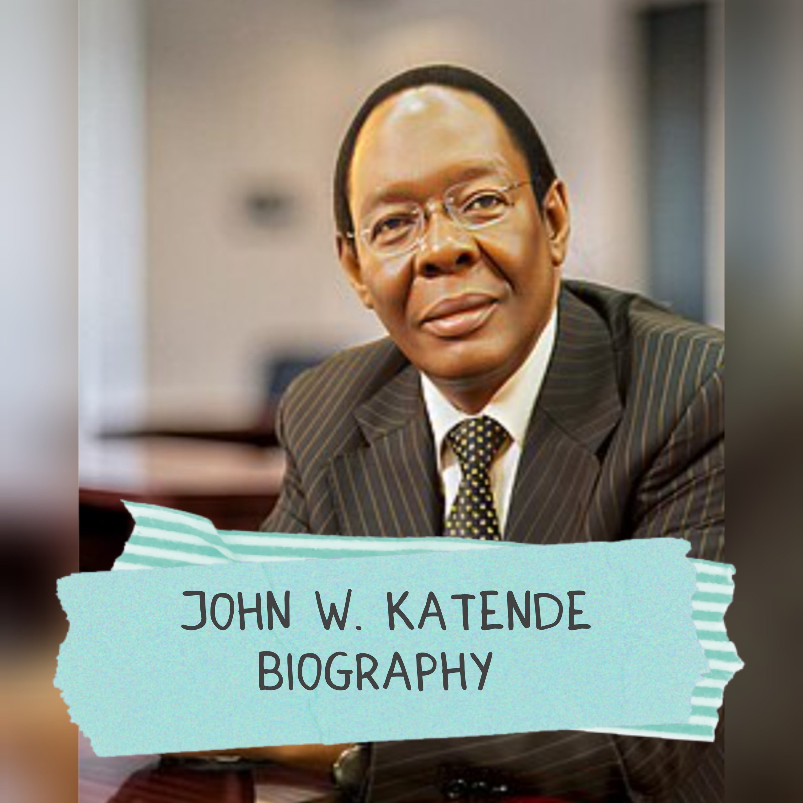 John W. Katende Biography